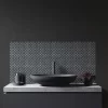 House Of Mosaics Black Jewel Mosaic Tile - 300 X 300mm -Furniture Series Store 12829731 1424831907186622