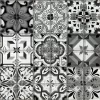 House Of Mosaics Geo Moroccan Black & White Mosaic Tile (Sample Only) - 150 X 110mm -Furniture Series Store 12829743 1744831907764110