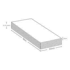 Kraus Rigid Core Luxury Vinyl Floor Tiles - Parson -Furniture Series Store 12830668 2924951621103904