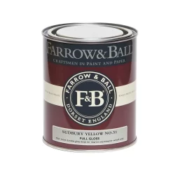 Farrow & Ball Full GlossPaint Sudbury Yellow - 750ml 8 Farrow & Ball Full GlossPaint Sudbury Yellow - 750ml -Furniture Series Store 12832195 5354951851689910