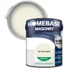 Homebase Smooth Masonry Paint - Butter Cream 5L -Furniture Series Store 12833414 2624831917954525