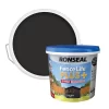 Ronseal Fence Life Plus Paint Tudor Black Oak - 5L -Furniture Series Store 12833707 2924960722476040