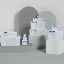 Really Useful Storage Box - Clear - 9L -Furniture Series Store 12834908 1424942264022514
