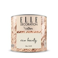 ELLE Decoration By Crown Flat Matt Paint Raw Beauty - Tester 125ml -Furniture Series Store 12835089 1764873909725315