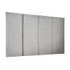 Classic 4 Door Sliding Wardrobe Kit Dove Grey Panel (W)2370 X (H)2260mm -Furniture Series Store 12835648 1834831954960398