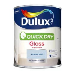 Dulux Quick Dry Gloss Paint Mineral Mist - 750ml -Furniture Series Store 12836988 1044832980714551