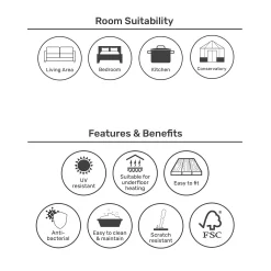 EGGER HOME Beaumont Oak 6mm Laminate Flooring -Furniture Series Store 12837340 1425014868561007