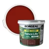 Ronseal One Coat Fence Life Paint Red Cedar - 9L -Furniture Series Store 12837604 4224942087174677