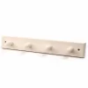 None Antique White Shaker Hook Rail - 4 Hooks 2 None Antique White Shaker Hook Rail - 4 Hooks -Furniture Series Store 12838285 1714900069123458