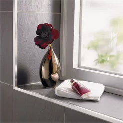 Homelux 8mm Straight Edge Tile Trim - Silver Effect - 1.83m -Furniture Series Store 12838700 1854886145624984