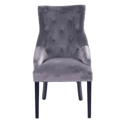 Annabelle Velvet Dining Chairs - Set Of 2 - Grey 13 Annabelle Velvet Dining Chairs - Set Of 2 - Grey -Furniture Series Store 12838750 1394980420025866