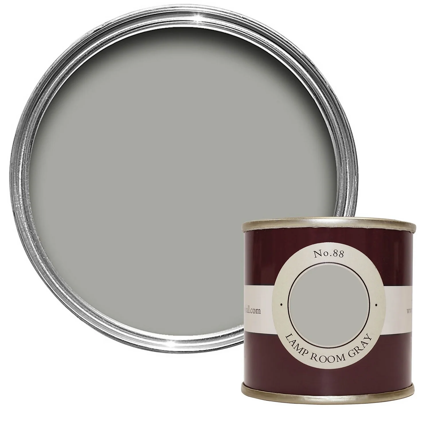 Farrow & Ball Estate Matt Emulsion Paint Lamp Room Gray - Tester 100ml 3 Farrow & Ball Estate Matt Emulsion Paint Lamp Room Gray - Tester 100ml