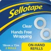 Sellotape On-Hand Dispenser Refills Super Clear Tape 2 Rolls -Furniture Series Store 12838862 1575033041784151