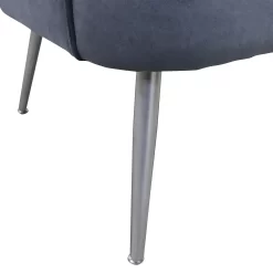 Sophia Scallop Occasional Chair - Grey -Furniture Series Store 12838886 3554940538307506