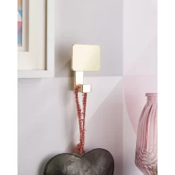 Square Back Hook - Brushed Brass -Furniture Series Store 12839152 1444995166088883