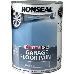 Ronseal Diamond Hard Steel Blue - Garage Floor Paint - 5L
