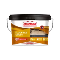 UniBond UltraForce Floor Tile Grout Black 3.75kg