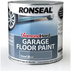 Ronseal Diamond Hard Steel Blue - Garage Floor Paint - 2.5L