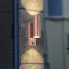 Lutec Rado Up & Down Outdoor Wall Light With PIR Motion Sensor - Copper -Furniture Series Store 12840519 8204952691520542