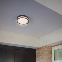 Lutec Rola LED Outdoor Bulkhead Light - Anthracite -Furniture Series Store 12840746 1664952682958110