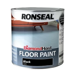 Ronseal Diamond Hard Black - Floor Paint - 2.5L