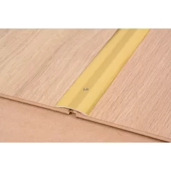 Vitrex Cover Strip One Level Laminate & Vinyl Edge - Gold 900mm