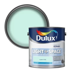 Dulux Light & Space Matt Emulsion Paint Lagoon Falls - 2.5L