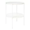 Solna Terrazo Side Table - White -Furniture Series Store 12876028 1154886270318610