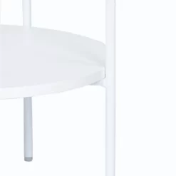 Solna Terrazo Side Table - White -Furniture Series Store 12876028 1494927511926548