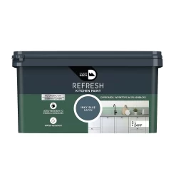 Maison Deco Refresh Kitchen Cupboards, Worktops & Splashbacks Paint Inky Blue - 2L