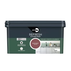 Maison Deco Refresh Kitchen Cupboards, Worktops & Splashbacks Paint Burgundy - 2L