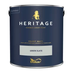 Dulux Heritage Matt Emulsion Paint Green Slate - 2.5L -Furniture Series Store 12882018 5654843786372062