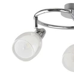 Eliza 3 Lamp Spotlight Plate - Chrome -Furniture Series Store 12882217 4334843518160908