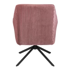 Pia Pleat Swivel Chair - Rose -Furniture Series Store 12882869 1684887373354434
