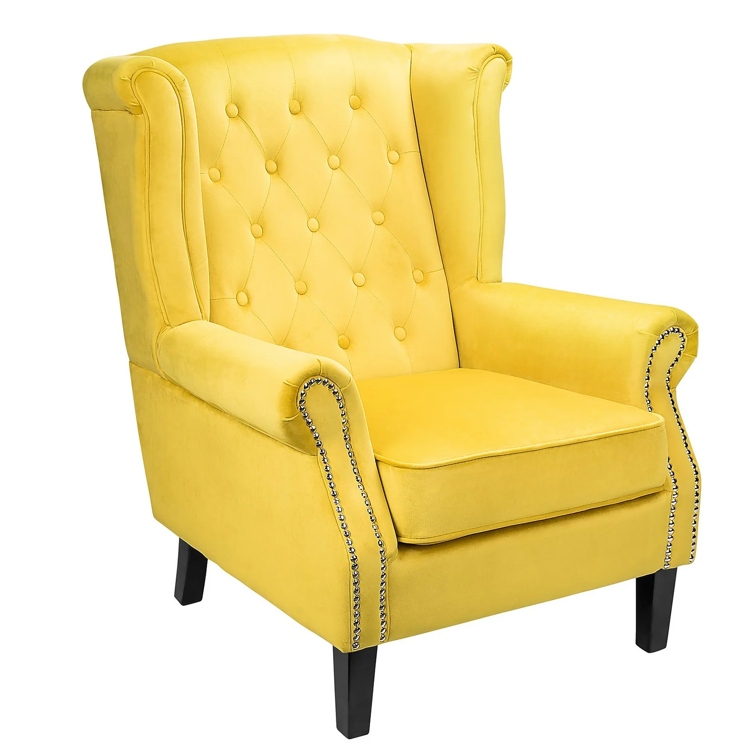Chester Armchair - Mustard 3 Chester Armchair - Mustard