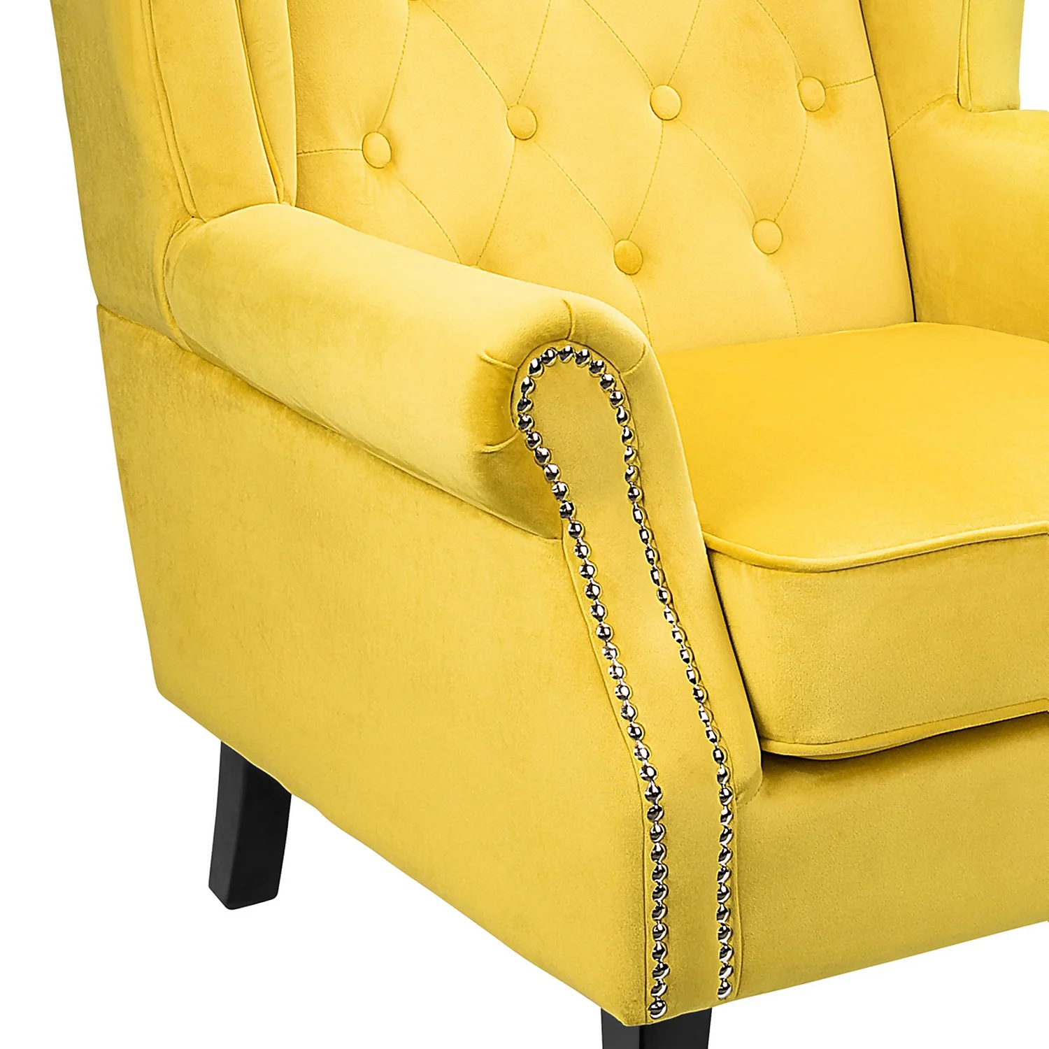 Chester Armchair - Mustard 8 Chester Armchair - Mustard - Image 6