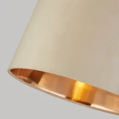 House Beautiful Samet Velvet Drum Shade - Champagne - 30cm -Furniture Series Store 12882901 6454861161872934