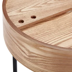 House Beautiful Halo Wood Side Table -Furniture Series Store 12886093 1264862228145522