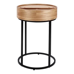 House Beautiful Halo Wood Side Table -Furniture Series Store 12886093 1984862228046201