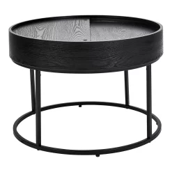 House Beautiful Halo Black Ash Coffee Table -Furniture Series Store 12886095 1734862227616328