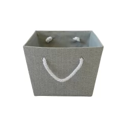 Neutral Herringbone Large Storage Basket -Furniture Series Store 12886453 5494857031548159