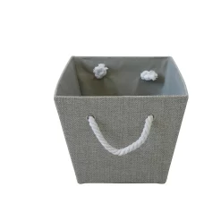 Neutral Herringbone Medium Storage Basket -Furniture Series Store 12886595 1574857031543467