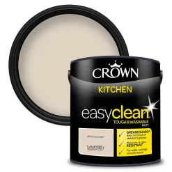 Crown Easyclean®Greaseguard+ Kitchen Matt Washable Multi Surface Paint Afternoon Tea® - 2.5L