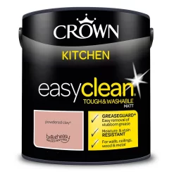 Crown Easyclean®Greaseguard+ Kitchen Matt Washable Multi Surface Paint Powdered Clay® - 2.5L -Furniture Series Store 12886966 2004853416633062