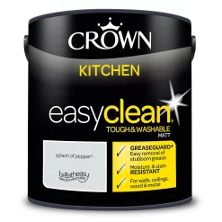 Crown Easyclean®Greaseguard+ Kitchen Matt Washable Multi Surface Paint Splash Of Pepper® - 2.5L -Furniture Series Store 12886979 1424853416725072