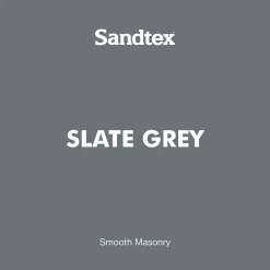 Sandtex® Ultra Smooth Masonry Paint Slate Grey - 5L -Furniture Series Store 12886989 1024855754829033