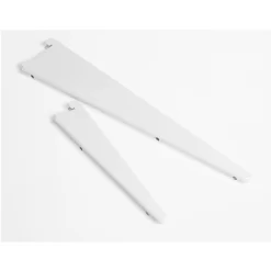 Anti-bacterial Twin Slot Shelving Kit - 1981mm White Twinslot And 320mm Brackets - White -Furniture Series Store 12889038 5754849582862073