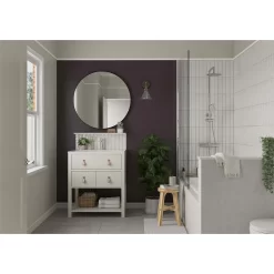 Dulux Simply Refresh Feature Wall One Coat Matt Emulsion Paint Decadent Damson - Tester 30ml -Furniture Series Store 12889810 1384843860048039