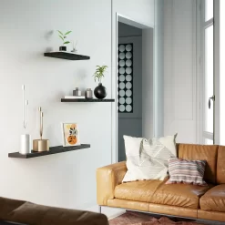 Flexi Storage Decorative Shelving Floating Shelf Black Oak 900x38x240mm 9 Flexi Storage Decorative Shelving Floating Shelf Black Oak 900x38x240mm -Furniture Series Store 12889895 1394885494928821