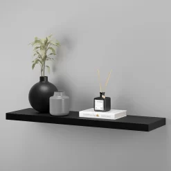 Flexi Storage Decorative Shelving Floating Shelf Black Oak 900x38x240mm 10 Flexi Storage Decorative Shelving Floating Shelf Black Oak 900x38x240mm -Furniture Series Store 12889895 8824867914451104